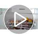 Refrigerator Organizer Bins 6-Piece - Plastic Storage Bins with Egg Holder - For Fridge, Freezer, Kitchen, Cabinet, Countertops, Pantry - Stackable Food & Drink Containers, 14.5"x7" - Clear