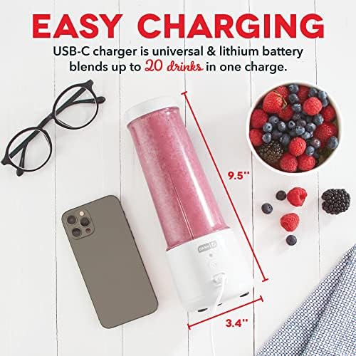 DASH Portable USB Blender - White - Image 6