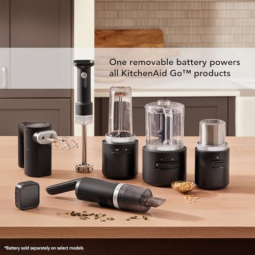 KitchenAid Go Cordless Food Chopper, battery sold separately, Black Matte - Image 6