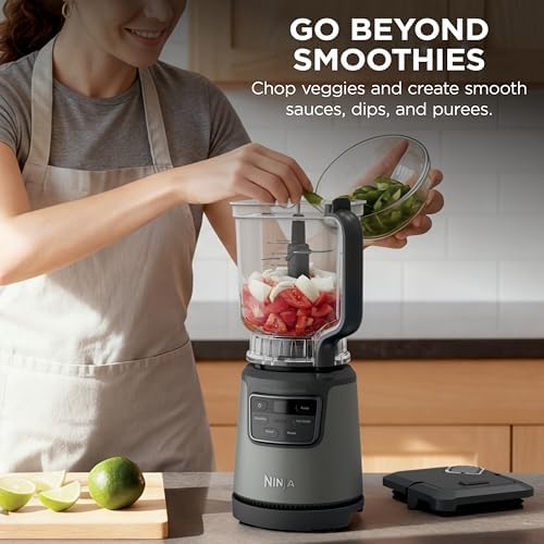 Ninja BlendPro Kitchen System, 72oz Blender, 5-Cup Processor, Beige, BO402 - Image 6