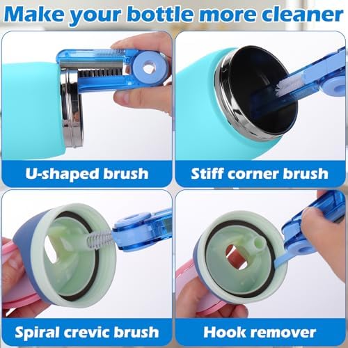 Palksky Water Bottle Cleaning Brush Kit, Brush & Straw Cleaner for Owala - Image 6