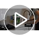 Clear Plastic Storage Bins for Kitchen, Fridge, Pantry, 4 Pack