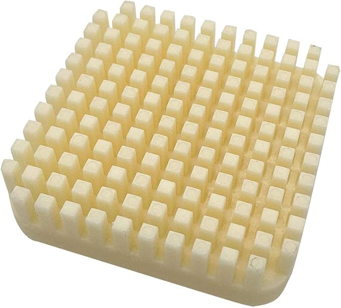 2pcs 1/4" Replacement Blade Set for Commercial Vegetable Chopper, Stainless Steel Interchangeable Blade & Pusher Block Set for Fruit Dicer Cutter