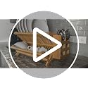 Dish Rack, Bamboo Folding 2-Tier Collapsible Drainer Dish Drying Rack with Utensils Flatware Holder Set (Dish Rack with Utensil Holder)