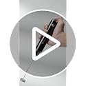 LunaFro Rechargeable Milk Frother, Stand & 2 Detachable Whisk