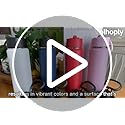 20oz Insulated Kids Water Bottle with Straw, Assorted, 4-Pack