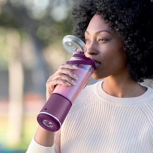 Ninja BC151PR Blast Portable Blender, Cordless, 18oz. Vessel, Personal Blender for Shakes & Smoothies, BPA Free, Leakproof Lid & Sip Spout (Renewed) - Image 7