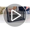 Pull-Out Under Sink Organizer, Mesh Construction (Black, 2 Pack)