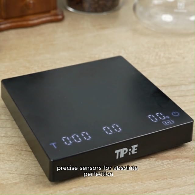 Espresso Coffee Scale with Timer, 0.1g Precision Digital Shot Scale