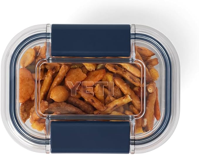 YETI Plastic Food Storage Container, BPA Free, Locking & Airtight Lid, Microwave, Freezer, and Dishwasher Safe, Leak-Proof, Cooler and Thin Ice Compatible