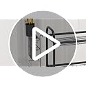 3-Tier Over The Sink Dish Drying Rack,Stainless Steel Dish Rack