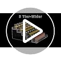 Wide Clear Acrylic Spice Rack for Countertops- 5 Tier