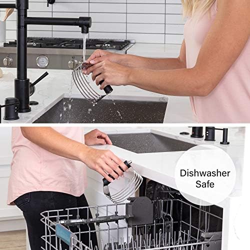Spring Chef Large Dough Blender For Baking - Durable Pastry Blender - Black - Image 6
