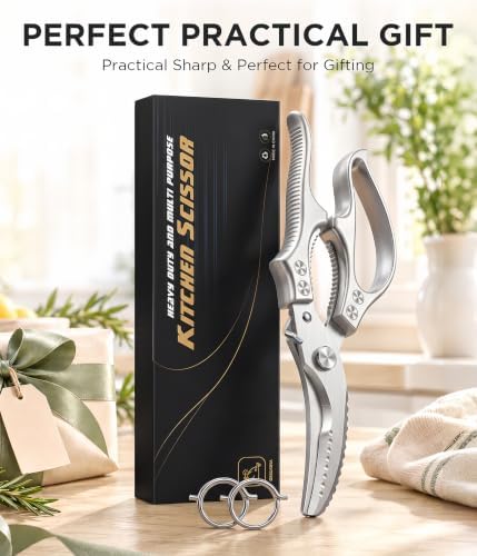 Kitchen Scissors for Food, All Purpose Kitchen Shears Heavy Duty