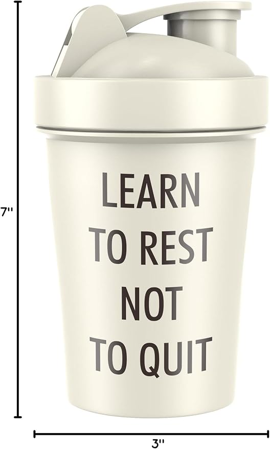 [5 PACK Protein Shaker Bottles for Protein Mixes | Extra Mixing Grid | 20 oz Blender Shaker Cup with Measurement Marks on Side | BPA Free, Leak Proof, Dishwasher Safe