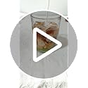 13oz Glass Tumbler with Straw and Lid, Leak Proof Iced Coffee Cup, Thick Wall BPA Free Drinking Glass Water Cups for Iced Coffee, Matcha, Smoothie and Travel-(Clear-2pack)
