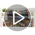 12 Pack Pantry Storage Bins for Kitchen Cabinet, Clear Plastic Organizer Bins for Bathroom, Pantry Organizer Containers for Home Edit, Drawer, Under Sink, Fridge