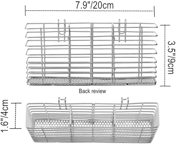 iPEGTOP Expandable Dish Drying Rack Over Sink, Rustproof Stainless Steel Basket Shelf, Multifunctional Dish Drainer Organizer with Utensil Cutlery Holder