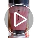 Single Serving Blender, Portable 15oz Cup, 250W, Black, LARB2202