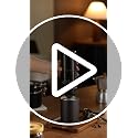 Portable Coffee Maker with 38 Adjustable Grind Pour-Over Dripper
