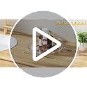 12 in Lazy Susan Turntable, 4 Pack Clear Spice Rack, Organizer Storage