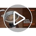 Insulated Pour Over Coffee Maker (32 oz.) Double-Wall Vacuum, Stainless-Steel Filter and Take on the Go Carafe (Copper)