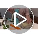 Cheese Grater Hand Crank Rotary, 3 Blades with Strong Suction Base
