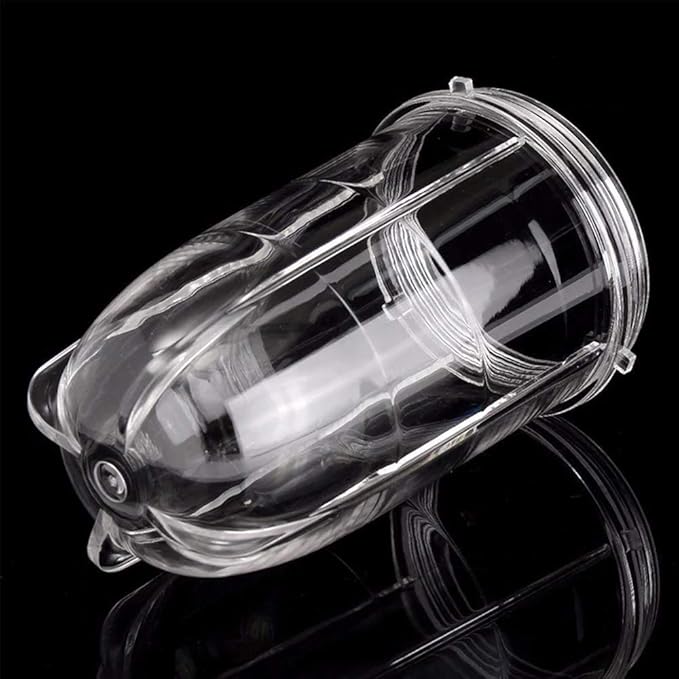 Poweka 16OZ Replacement Cups with Flip Top To-Go Lids Compatible with Magic Bullet 250W MB1001 Blenders Juicer Milk Juicer Mixer Accessories, 3 Packs Repalcement Parts with Brush