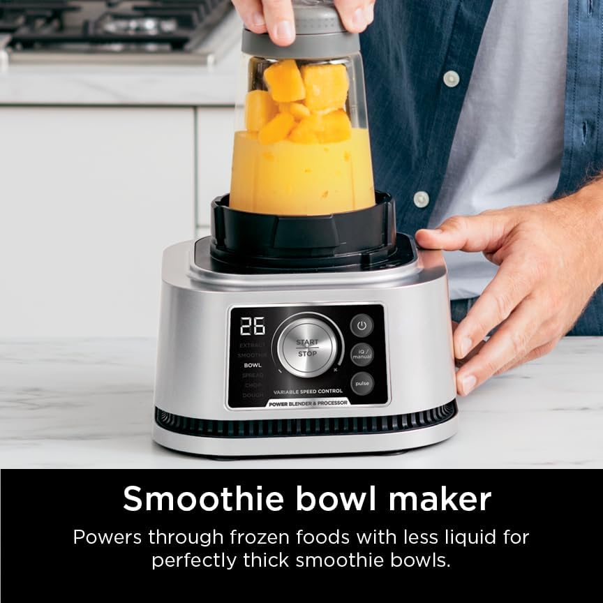 Ninja Foodi Power Blender & Food Processor, 6 Functions, Silver, SS351 - Image 6