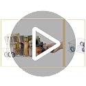Roll-Out Refrigerator Organizers and Storage, 2 Pack Drawer Fridge Bins