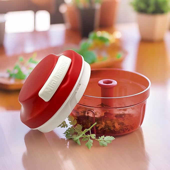 Pull String Chopper, Onion Cutter, Vegetable Cutter Manual with Pulley, Multifunctional Manual Chopper for Vegetables, Meat, Kitchen Aid for Fast Cutting and Chopping