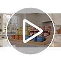 Expandable Bamboo Can Rack Organizer for Pantry, 3-Tier Can Storage Holder