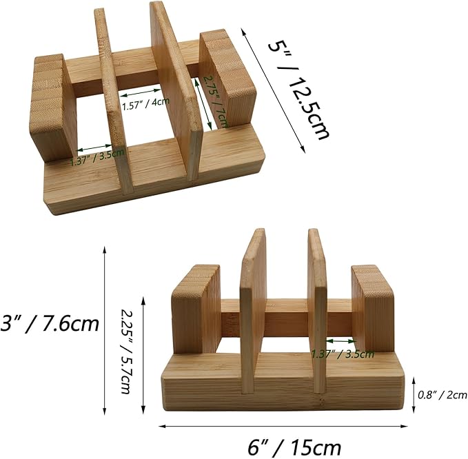 Bamboo Cutting Board Rack, Pot Lid Rack, Tabletop Knife Holder, Cake Mold, Baking Pan and Bakeware Organizer