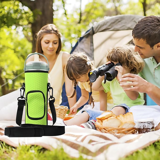 AF-WAN Portable Blender Carry Storage Bag sleeve with Shoulder Strap for Ninja BC151NV/BC51NV/BC151BK/BC151CR/BC151EM/BC151PR/BC151WH 18oz Blast Portable Blender (Green)