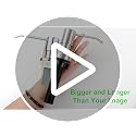 Soap Dispenser for Kitchen Sink, Sink Soap Dispenser with Longer Threaded Shaft Shank, 47" Extension Tube Connects Directly to Dish Soap Container, Wider Pump Head Base (Black)