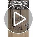 Over the Door Pantry Organizer, 6-Tier Metal Pantry Door Organization and Storage, Hanging Kitchen Basket Spice Rack Seasoning Shelves, Cabinet Door Organizer for Easy Install,D5xW18xH50inch