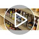 12 Pack Clear Plastic Storage Bins, Pantry Organizers and Storage, Clear Pantry Organizer Bins, Plastic Containers with Handle for Kitchen,Freezer,Cabinet,Closet,Bathroom Under Sink Storage
