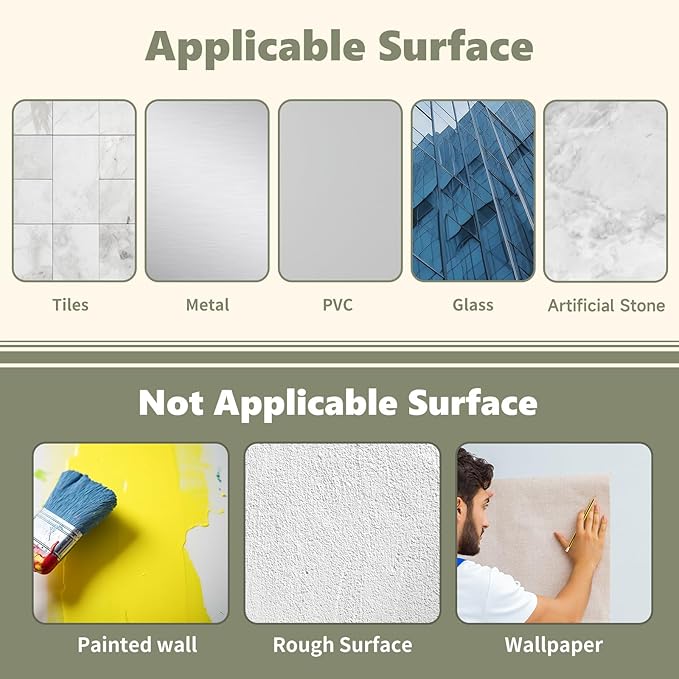 Kitchen Sink Suction Holder for Sponges,Soap,sink strainer, sink stopper.Food Graded Stainless Steel,No Drilling,Wall Mounted Soap Holder Soap Tray Bar Holder for Bathroom & Kitchen,Gold.
