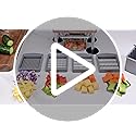 French Fry Cutter for Potatoes Vegetable Chopper for Tomatoes Fruit