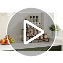 4 Tier Spice Rack, Set of 2 Wooden Spice Rack for Countertop, Kitchen Counter Storage Shelves Cupcake Stand Holder Display Stand, Rustic Brown