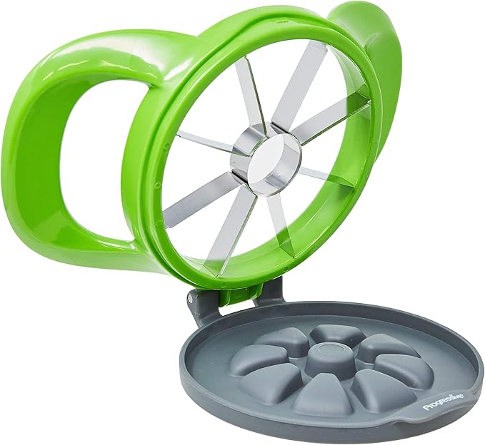 PrepWorks 8 Slice Wedge & Pop Apple Slicer – Easy-to-Use Fruit Slicer for Apples, Pears, and More, 8 Wedges, Dishwasher Safe, BPA-Free