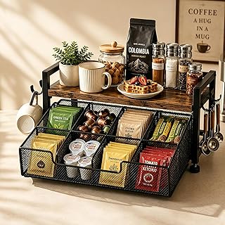Tea Bag Organizer, Tea Bag Organizer Drawer,Tea Bag Holder