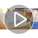 Wood Tea Bag Organizer, 9 Compartment Tea Storage Box with Floral Pattern Lid, Tea Holder Box for Cabinet, Pantry