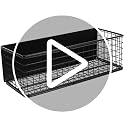 Magnetic Spice Rack for Refrigerator Door Fridge Magnetic Rack Storage Holder Stainless Steel Seasoning Spice Mesh Basket Kitchen Organizer for Spices Tools Snacks 9.64 X 3.93 X 3.14 in