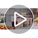 60 Sets Deli Containers with Lids Disposable Plastic Food Storage