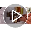 Plastic 3-Tier Expandable Spice Rack, Adjustable Length, Stability with Non-Skid Shelf, For Easy Visibility, Organizer for Kitchen Cabinet, Pantry or Countertop, (2-Pack), White/Grey