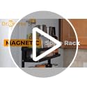 Magnetic Spice Rack for Refrigerator White Magnetic Paper Towel Holder for fridge Magnetic Shelf Magnetic Shelves Fridge Magnet Organizer Spice Rack Kitchen Organization Kitchen Storage