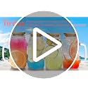 4 Pack 24Oz Mason jar cups with lids and straws, Mason Jars with Handle
