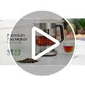 Viante Alba Electric Tea Kettle With Infuser, No Plastic, 1.5L