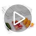 12 Pack Refrigerator Organizer Bins